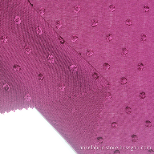 Cheap purple 81*82 woven rayon dobby fabric